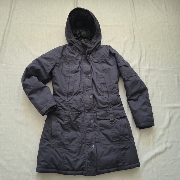 The North Face Jackets & Blazers - The North Face Women's Dark Gray Hooded Coat,  Ski Jacket